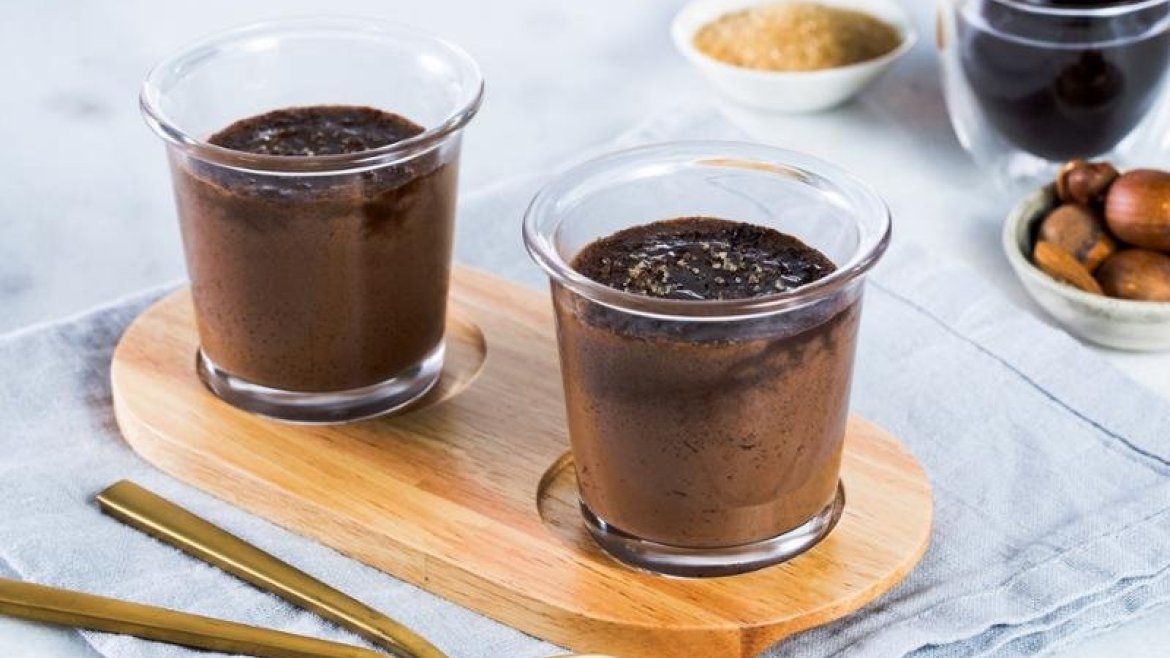 Csokoládés crème brûlée - recept Tefal Cook4Me+